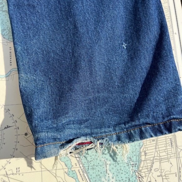 Nevada Dark Wash Fleece Lined Jeans 44 x 34 - Picture 5 of 9